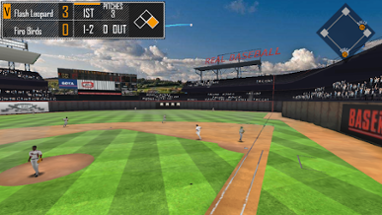 Real Baseball 3D Image