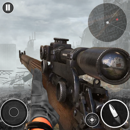 WW2 Sniper Gun War Games Image