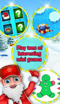 Christmas Santa Beard Shave Image