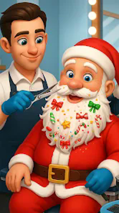 Christmas Santa Beard Shave screenshot
