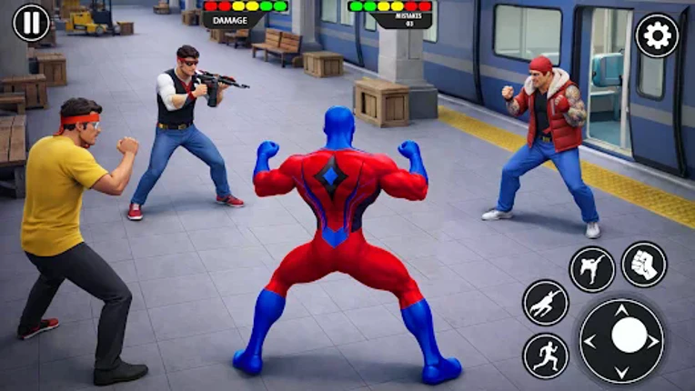 Speed Hero: Flying Spider Hero screenshot