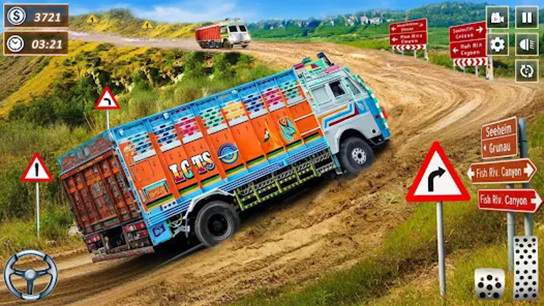 Indian Truck Driving 3D Lorry Image