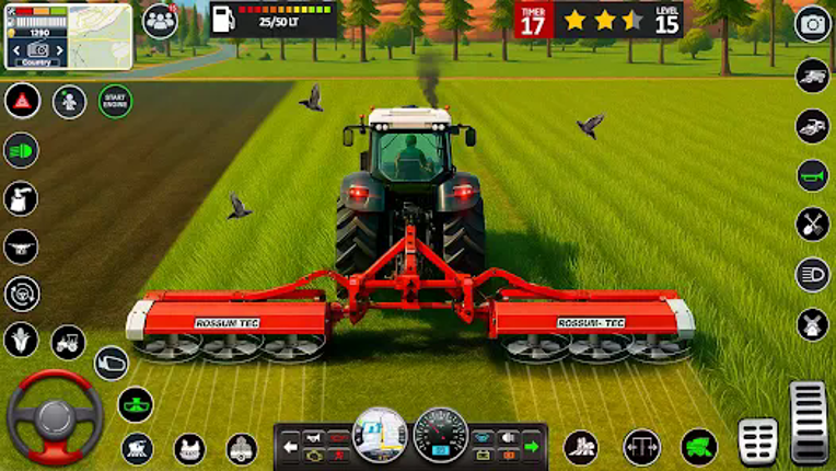 Big Farming Tractor Game 3D screenshot