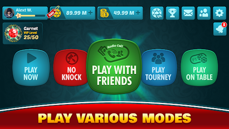 Tonk- Game of Cards screenshot