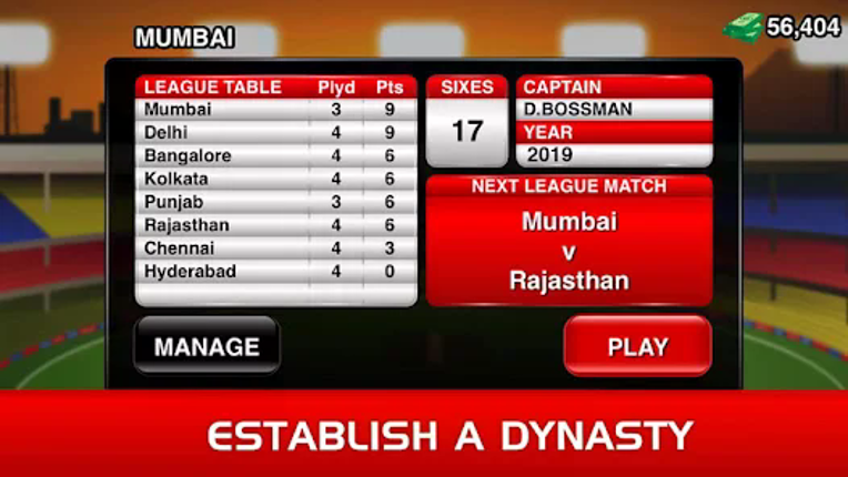 Stick Cricket Premier League screenshot