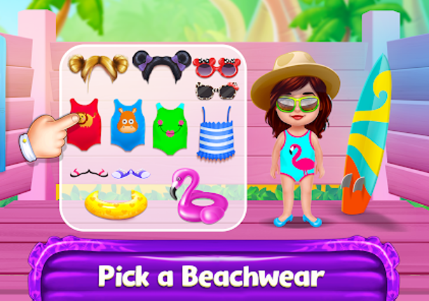 Sweet Baby Girl Summer Game Image