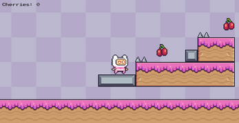 [Practice] Fluffy Jump Image