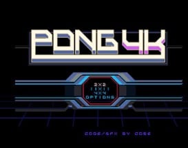 Pong4K(b) CDTV/CD32 Commodore Amiga Image