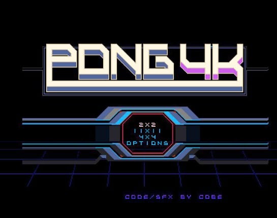 Pong4K(b) CDTV/CD32 Commodore Amiga Image