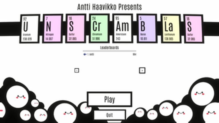 Unscrambler screenshot
