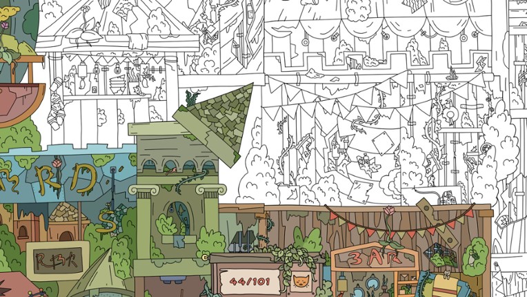 Hidden Cats: Old Amusement Park screenshot