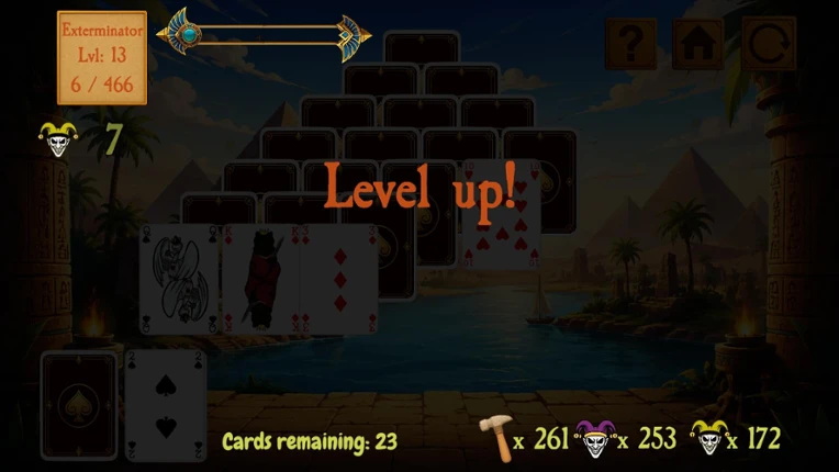 Pyramid Solitaire Image