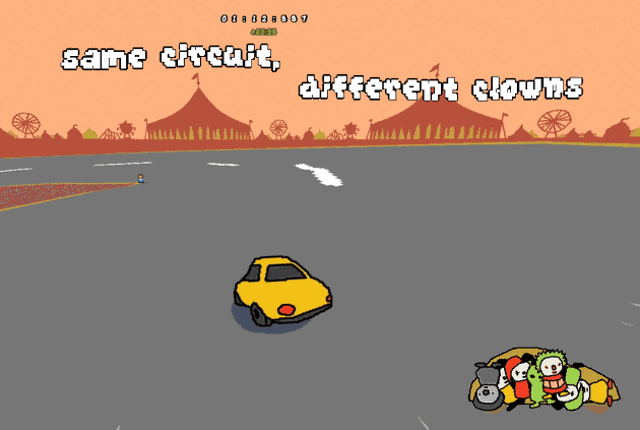 Same Circuit, Different Clowns Image