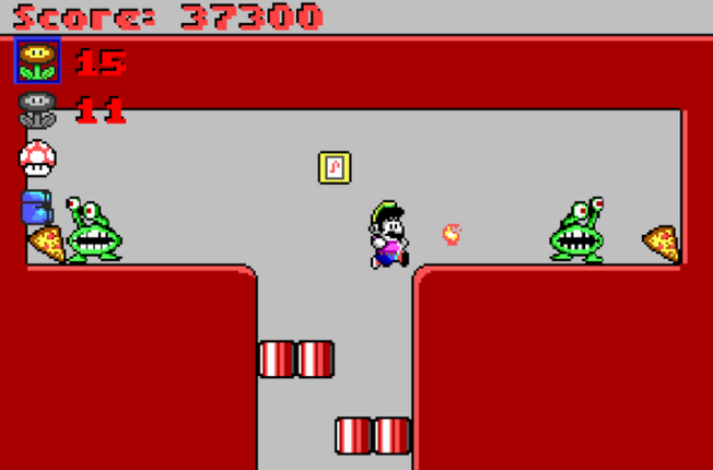 Super Mario in Marooned on Mars screenshot