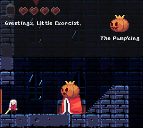 The Little Exorcist in the Manor of the Pumpking screenshot