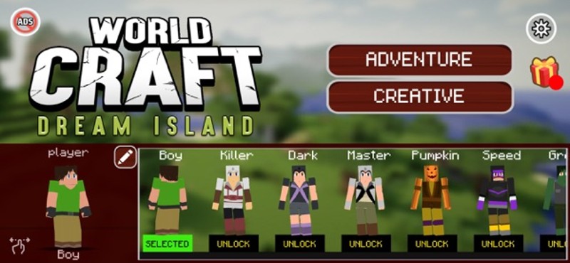 World Craft Dream Island screenshot