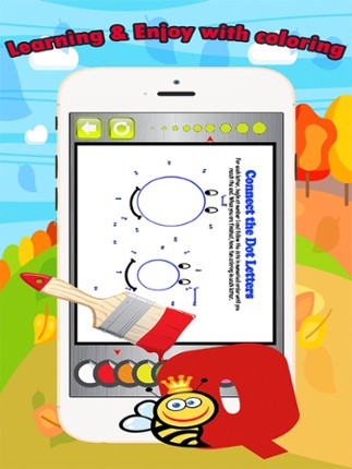 ABC Coloring Book Dot To Dot For Kids And Toddlers screenshot