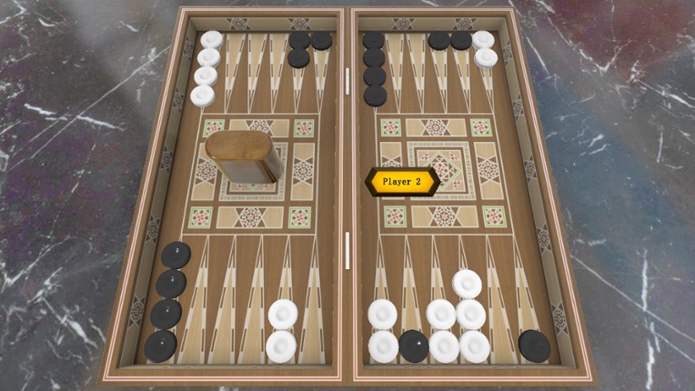 Backgammon 3D Image