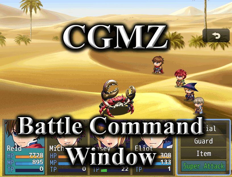 Games like [CGMZ][Alpha] Battle Command Window for RPG Maker MZ