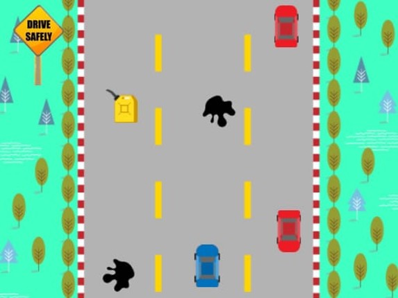 Car on The Road Game Cover