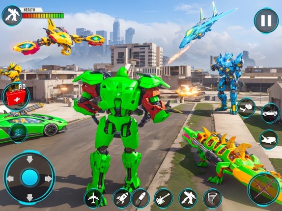 Crocodile Robot War Fighter screenshot
