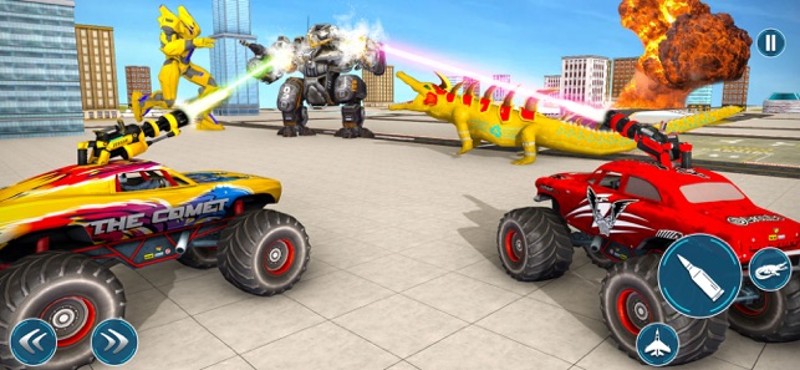 Crocodile Robot War Fighter screenshot