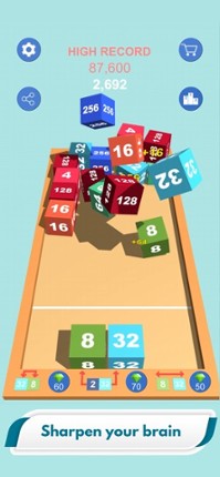 Cube Mate 2048 - Merge Puzzle screenshot