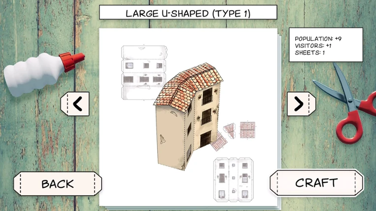 Cutout Village screenshot