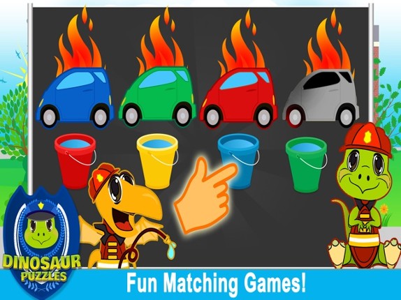 Dino Paws (2+) - dinosaur coloring adventure! screenshot