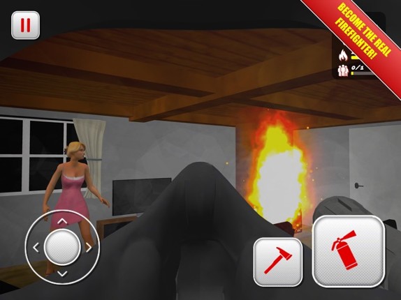 Emergency Firefighters 3D Image