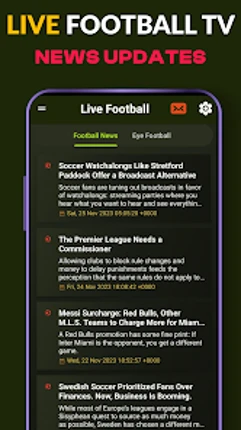 Live Football TV HD 2026 Image