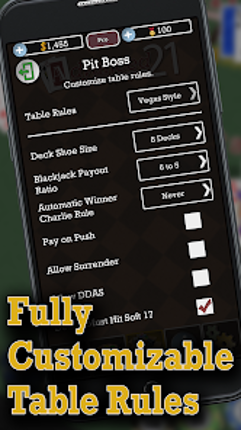 Advanced 21 Blackjack screenshot