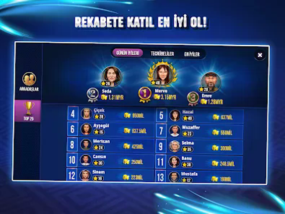 101 Yüzbir Okey Extra - Online screenshot