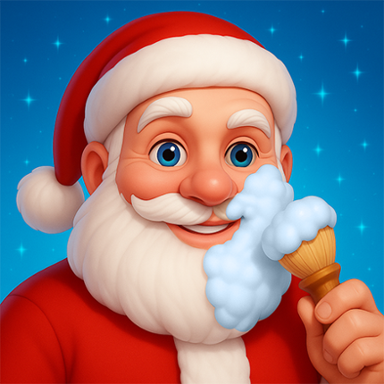 Christmas Santa Beard Shave Image