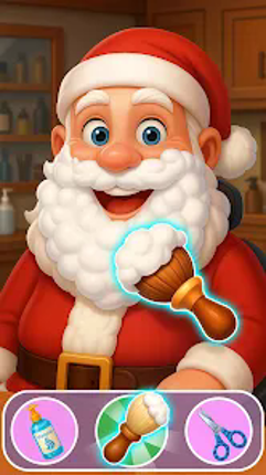 Christmas Santa Beard Shave screenshot