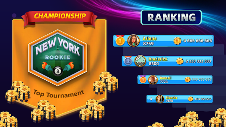 8 Ball Billiard Offline Image