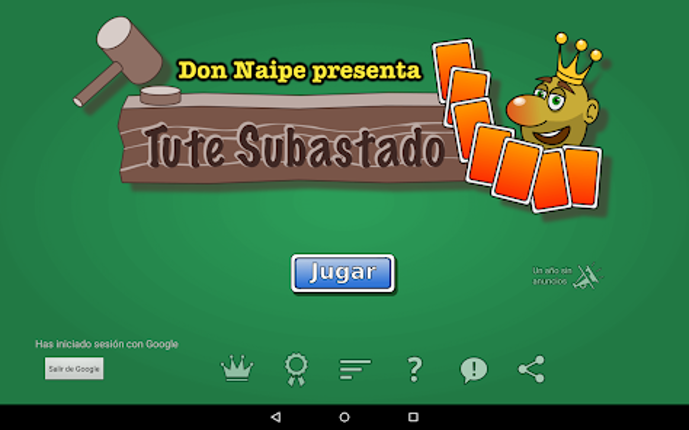 Tute Subastado screenshot