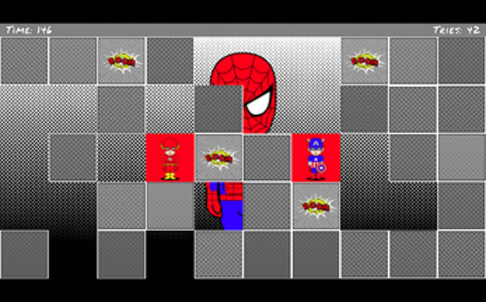 Superhero Memory Match screenshot