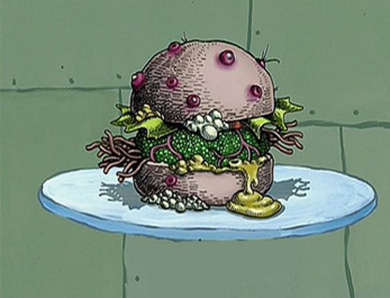 Tails Goes To The Liquor Store To Get A Cheeseburger Image