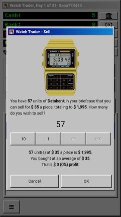 Watch Trader screenshot