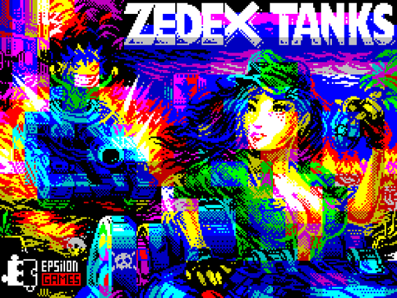 Zedex Tanks - ZX Spectrum 128K Game Cover