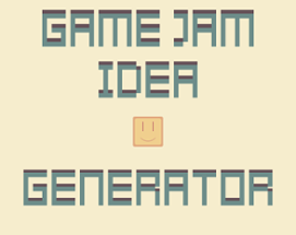 Game Jam Idea Generator Image