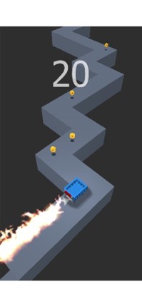 Helix Run - Blocky road screenshot