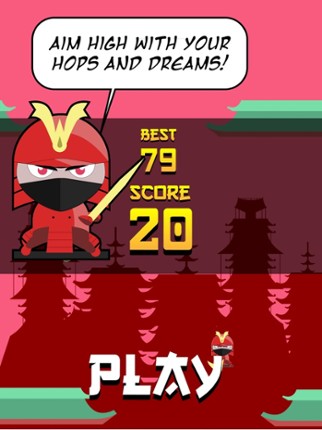 Hop Hop Ninja! screenshot