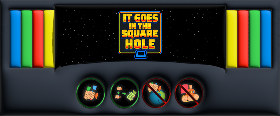 Games like It goes in the square hole