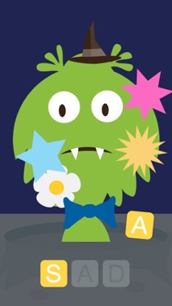Kids Emotions - Toddlers learn first words with cute Monsters screenshot