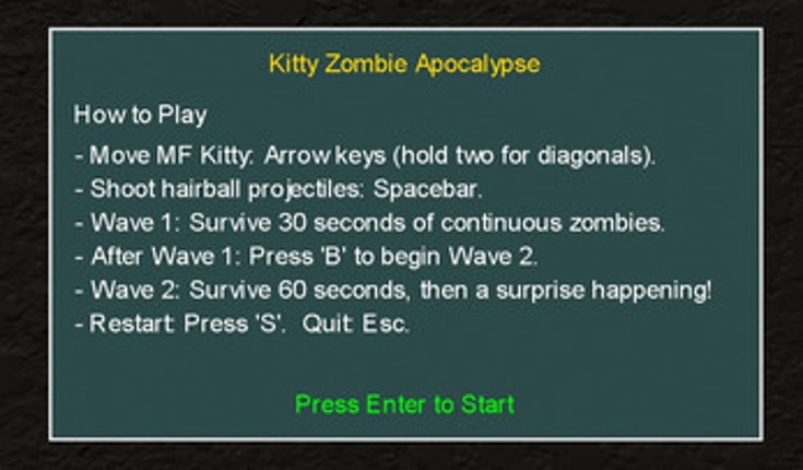 Kitty Zombie Apocalypse! Image