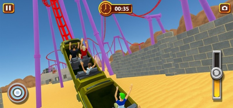 Roller Coaster Simulator Game screenshot