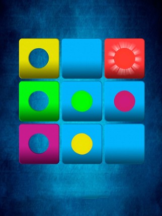 Slide puzzle games color ball screenshot