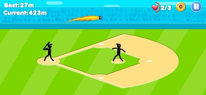 Stickman Baseball Star screenshot